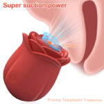 pueasy red rose Sucking a1