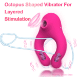 pueasy vibrating and sucking octopus a1
