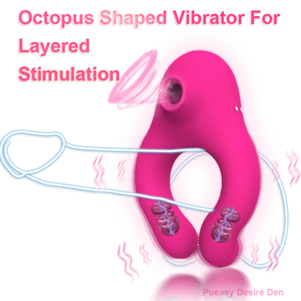 pueasy vibrating and sucking octopus a1