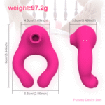 pueasy vibrating and sucking octopus a3